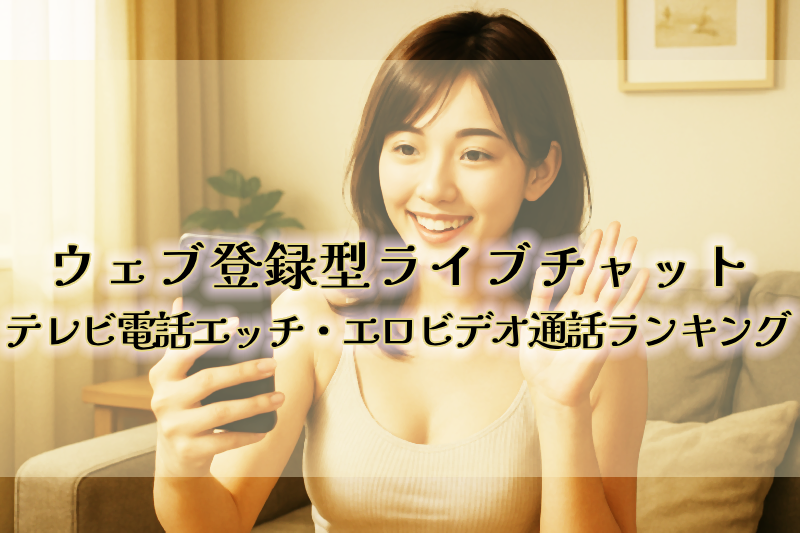 ウェブ版ライブチャット・テレビ電話エッチランキング