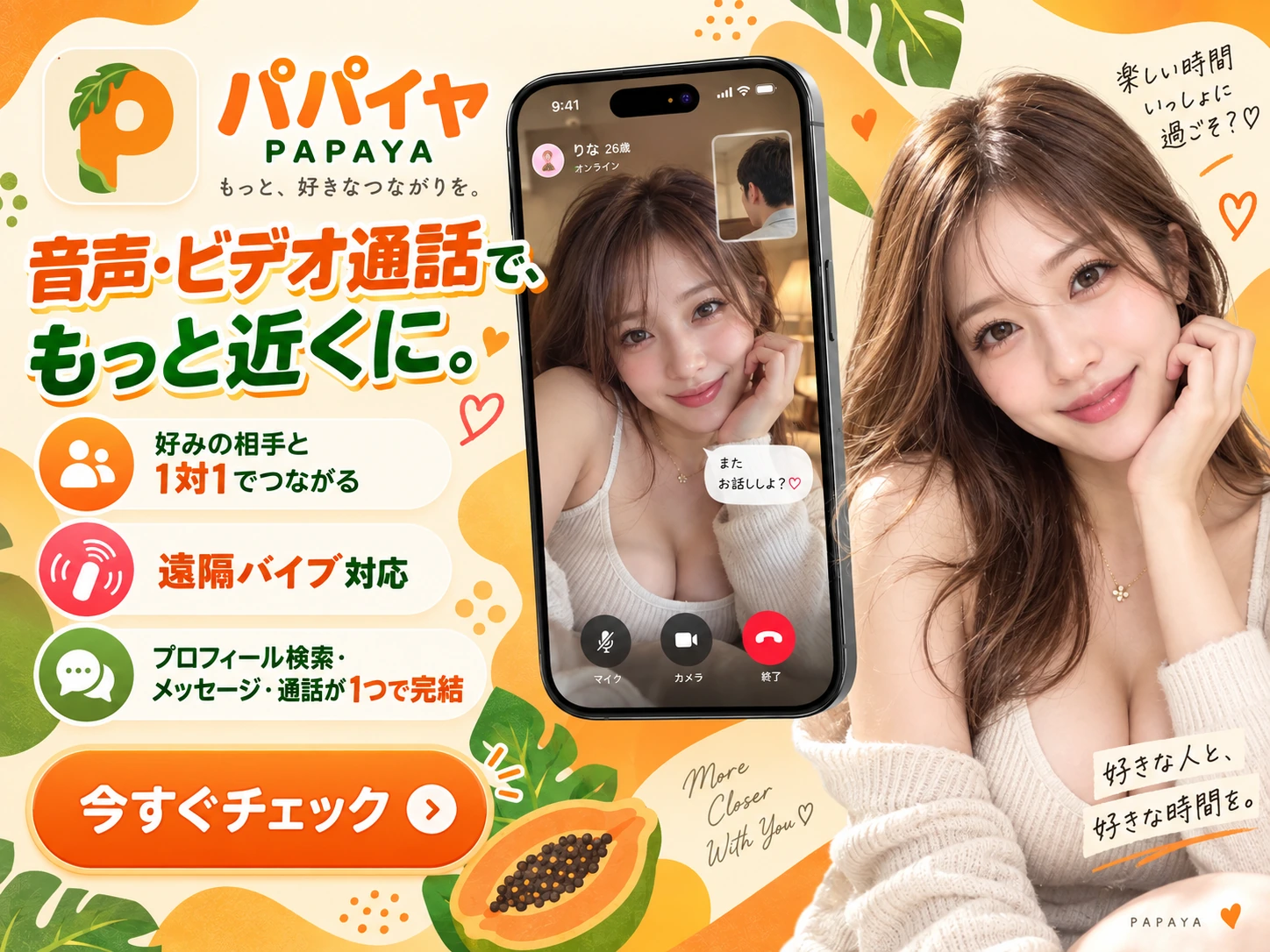 パパイヤ画像